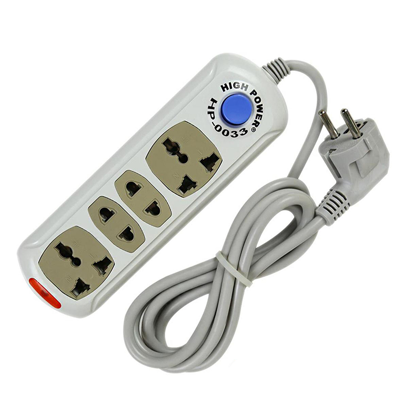 Picture of Multiplug Exclusive  4 Gang Socket HP-0033-2 Meter=7fit/Hand