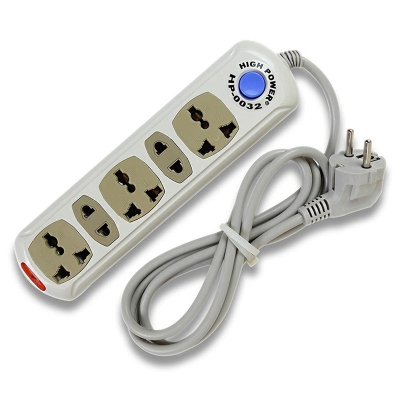 Picture of Multiplug Exclusive 5 Gang Socket HP-0032-2 Meter=7fit/Hand-Single piece