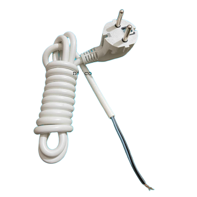 Picture of 2 miter 2 core cable for extension socket and other Electronics appliance - 7 fit /Hand 2 core cable