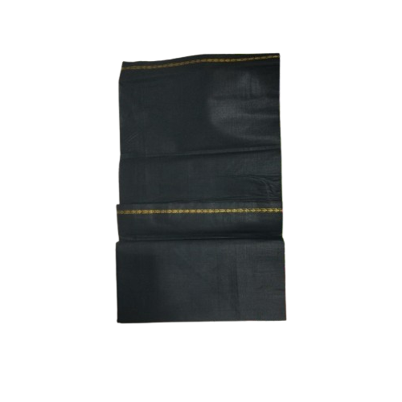 Picture of Black High Quality Lungi Black Lungi 5 Hands Full Black Brand 5 Hands Cotton Lungi Full Black Quality Lungi