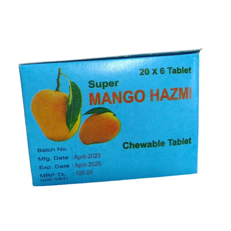 Picture of Super Mango Hazmi - 1Box (20x6=120Tablet)