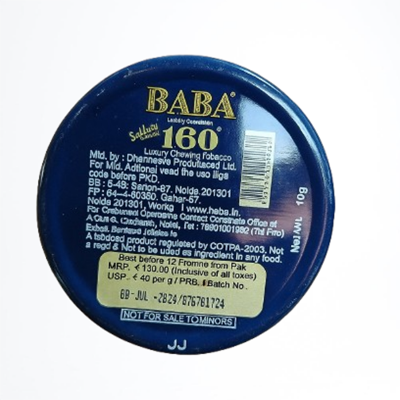 Picture of Baba 160 Saffron.Luxury gutkha pan masla-10g indian