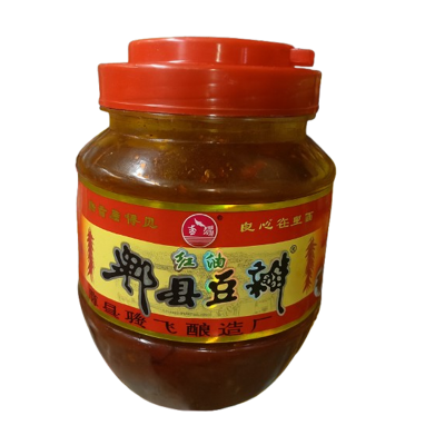 Picture of Jiuanfei Pixian Broad Bean Paste With Chili Oil (Doubanjiang)  500g