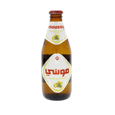 Picture of Moussy Lemon Mint Non Alcoholic Malt Beverage, 330 ML