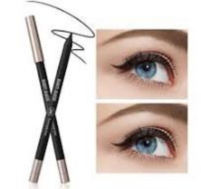 Picture of Beauty Glazed Eyeliner Gel Pen With Pencil Sharpener Not Easy To Smudge Non-smudgeable Eyeliner Ultra-fine Nib Eyeshadow Eyeliner Black Matte