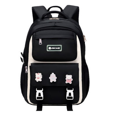 Picture of Kids Backpack Children School Bags Waterproof Primary Schoolbag Book Bag (black)