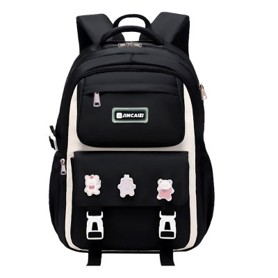 Picture of Kids Backpack Children School Bags Waterproof Primary Schoolbag Book Bag (black)