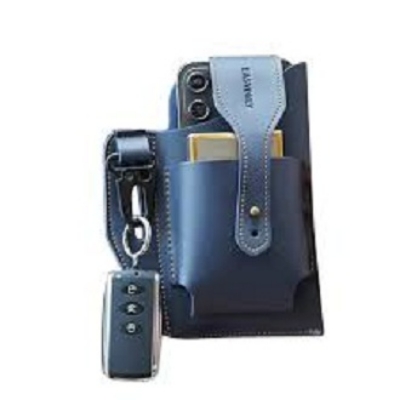 Picture of Retro Belt Waist Fashionable Bag blue