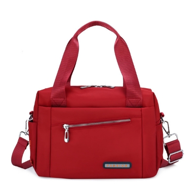 Picture of Luxury Bag Waterproof Nylon Shoulder Ladies Travel Crossbody ( Red Color)