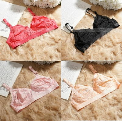 Picture of 1 Piece Soft Comfortable Cotton Chicken Bra for Women