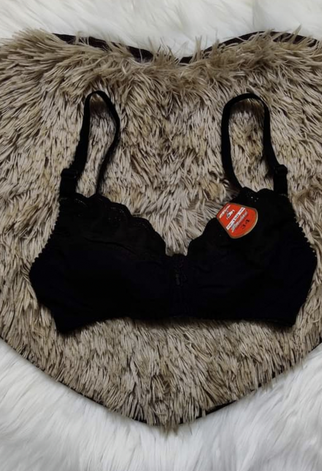 Picture of Imported thai soft cotton comfortable bra stylish bra adjustable long belt bra for women