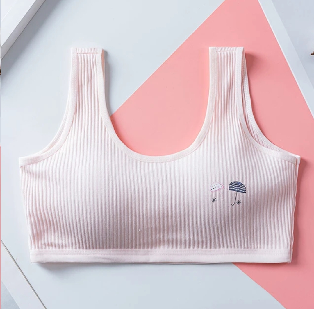 Picture of Imported padded soft and comfortable semis bra for teenagers and girls - One Piece