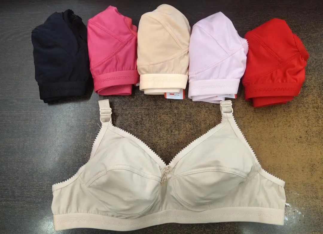 Picture of 1 Piece Cotton Bra Indian Comfortable lingerie Bra for Women