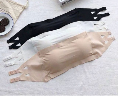 Picture of Printed slim strap padded body shape bra for women