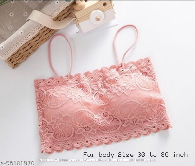 Picture of Imported Women wear  stylish lace padded bra for girls