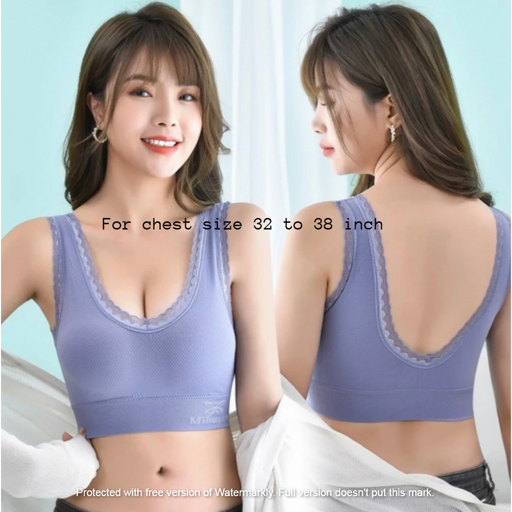 Picture of Imported Breathable Push Up Soft Bra for Women