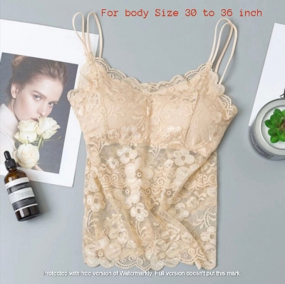 Picture of Soft Comfortable Foam net bra for Women