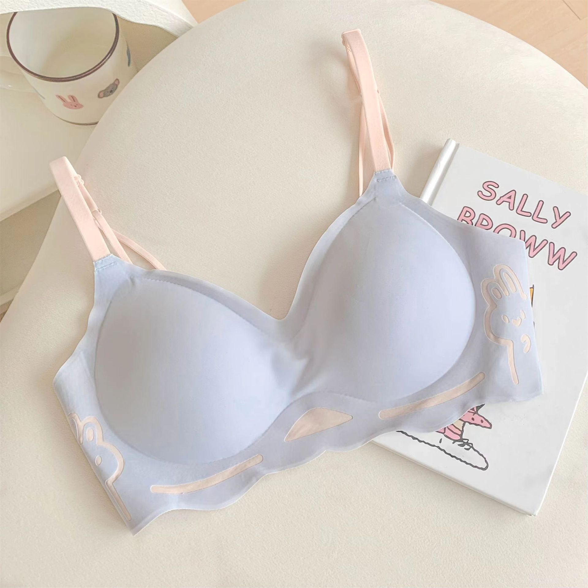 Picture of 1 piece Imported  New stylish Soft Comfortable Stretch bra light padded bra stylish bra For Women (One piece)