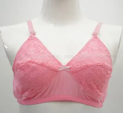 Picture of 1 Piece Net Soft Bra Comfortable Skin Friendly Stylish Bra for Women