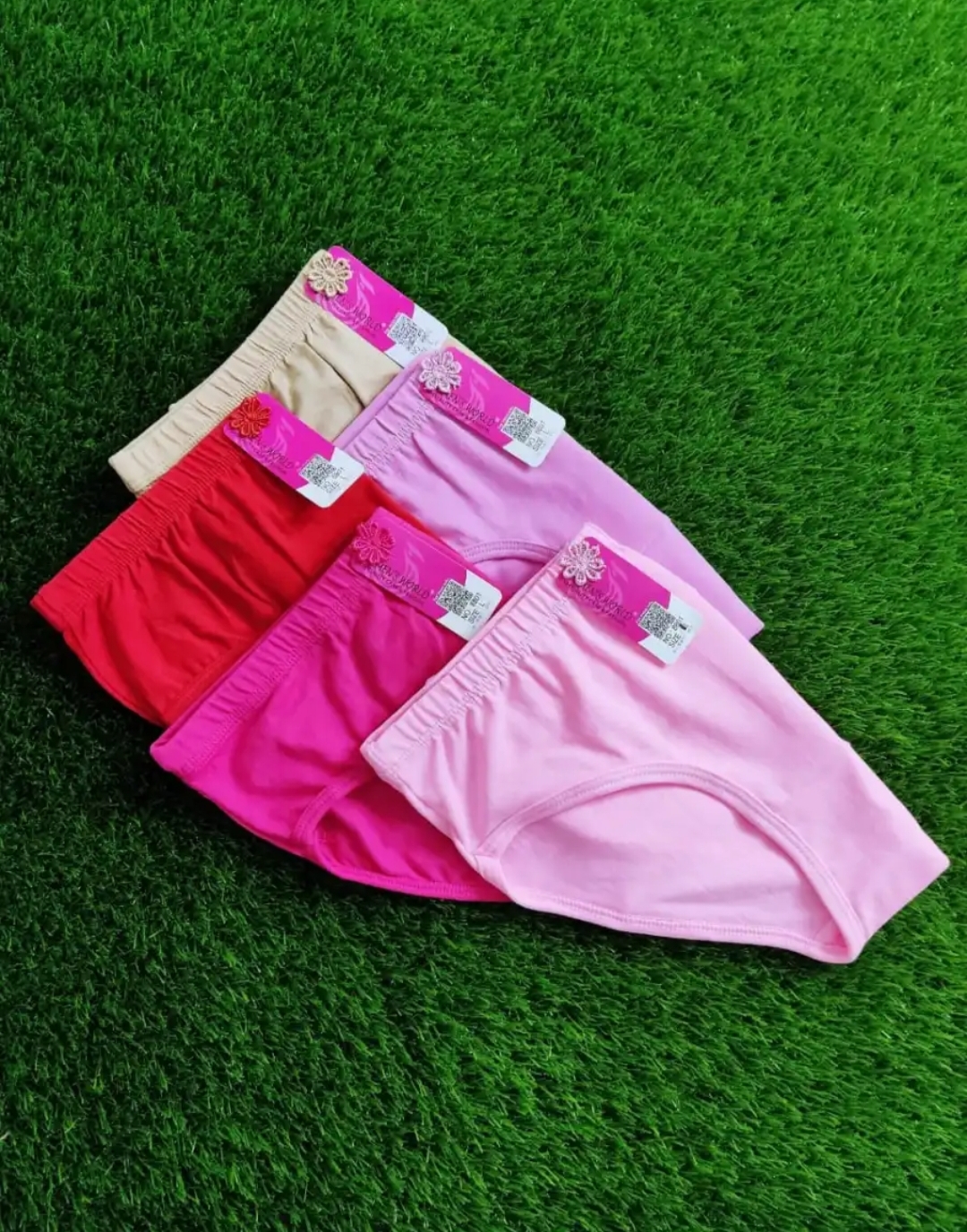 Picture of Printed Cotton Panty For Women (Multicolor 3 Piece Pack)