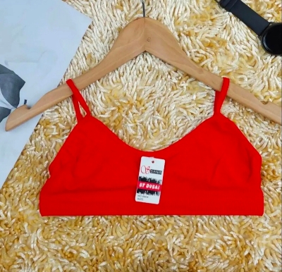 Picture of Imported Stretch Cotton Slim Strap Comfortable Tube Bra for Women - One Piece