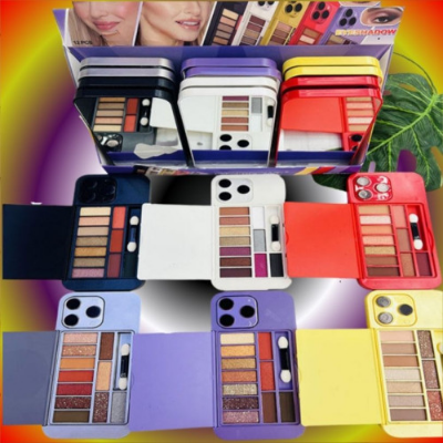Picture of Iphone 14 Pro Max Shaped 11 Color Eyeshadow Palette with Mirror 