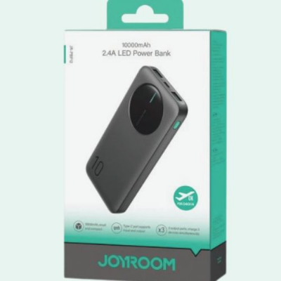 Picture of JOYROOM 2.4A LED 10000mAh Power Bank