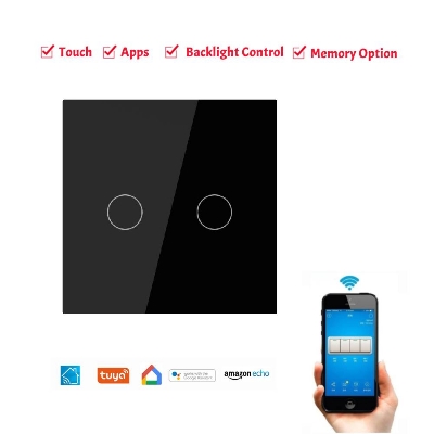 Picture of Wifi smart switch 4/3/2/1 gang switch works with Google and Alexa voice Control - Easy to Use And Maintain - Reliable and Durable