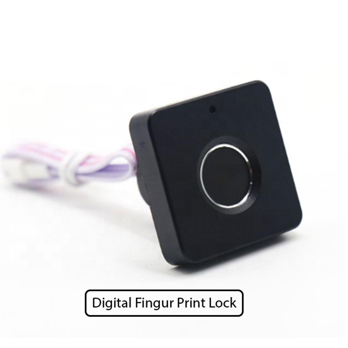 Picture of Fingerprint Drawer Lock Digital Cabinet Locks can use for any drawer, cabinet, locker and doors