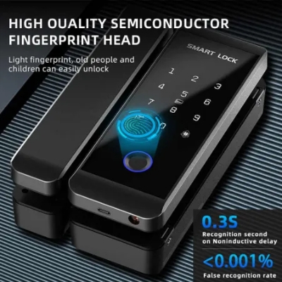 Picture of G1 TT Smart Finger Print  Lock for Glass Door