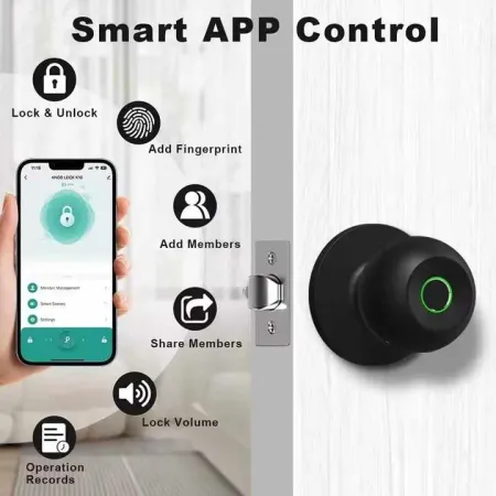 Picture of B4 Smart Fingerprint Bedroom Lock