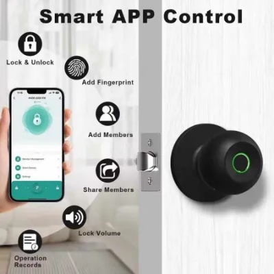 Picture of B4 Smart Fingerprint Bedroom Lock