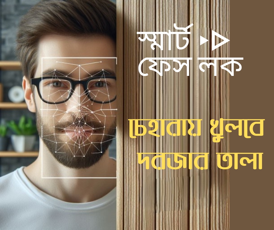 Picture of 3D facial recognition Automatic Tuya App Smart Door Lock with Camera