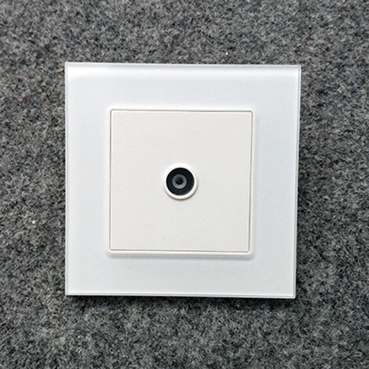 Picture of Glass Border TV Dish Computer Internet Wall Socket