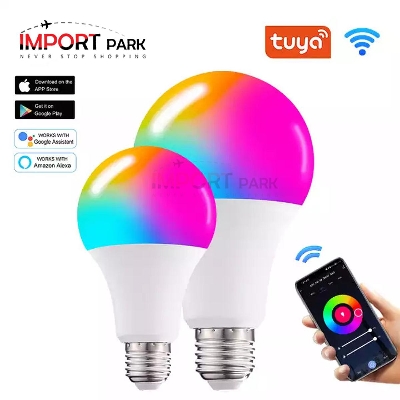 Picture of Tuya WiFi Smart LED Bulb E27 Google Home Alexa Supported