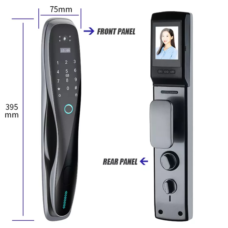 Picture of Tuya Prime Smart Door Lock with or without Camera