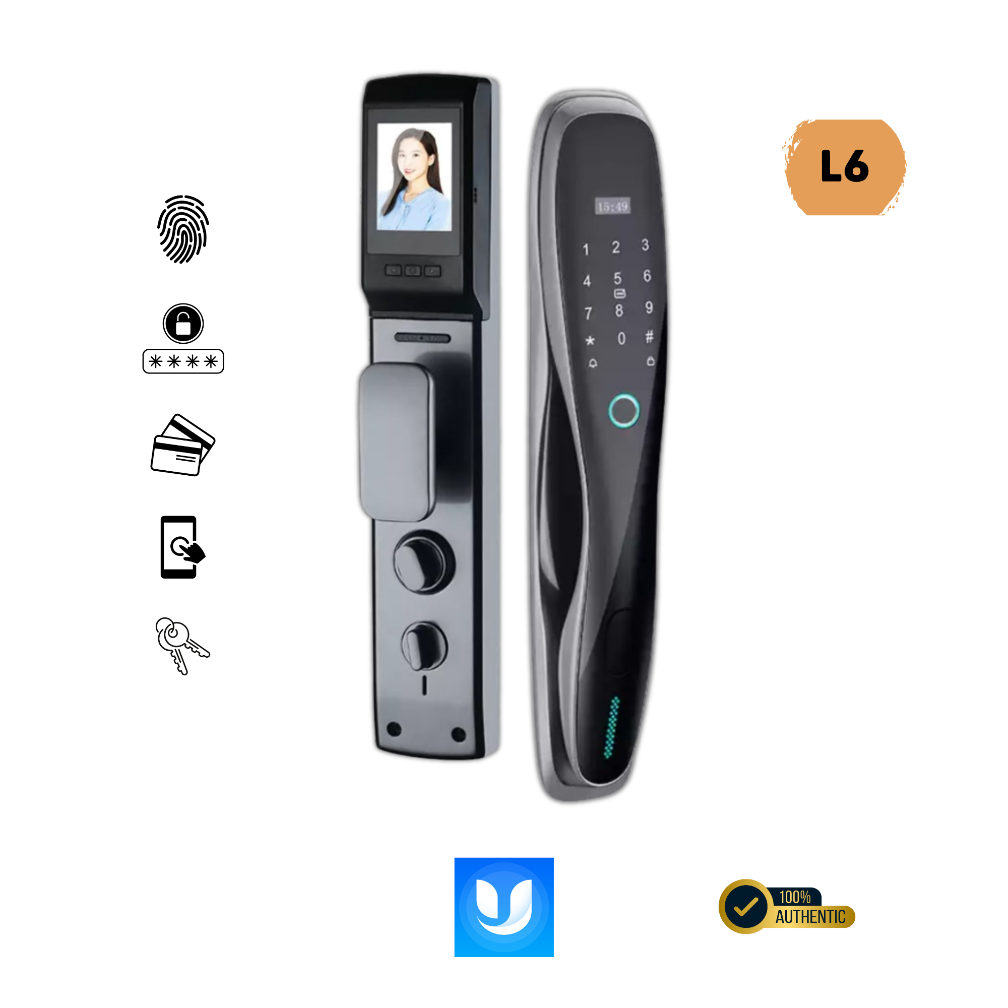Picture of U Smart Go Prime Smart Camera Door Lock