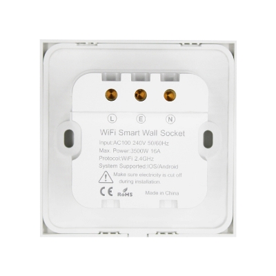 Picture of Wifi Smart 3 Pin well socket with power monitoring option - bong weed glass pipe