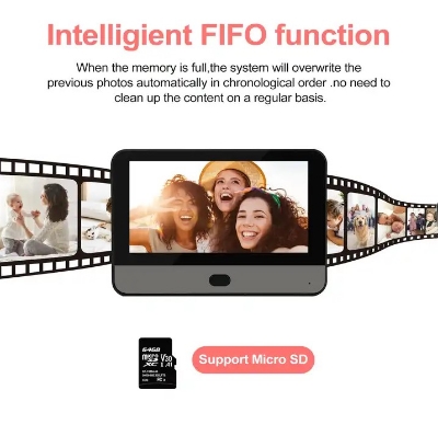 Picture of Wifi Wireless 1080P Video Doorbell Camera Tuya Smart Wifi Visual Door Bell and Video Intercom for Home Apartment