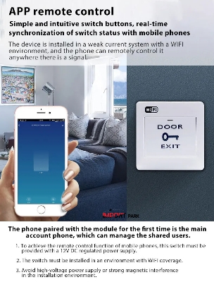 Picture of WiFi Smart Access Control Switch with for Office Warehouse Parking Door