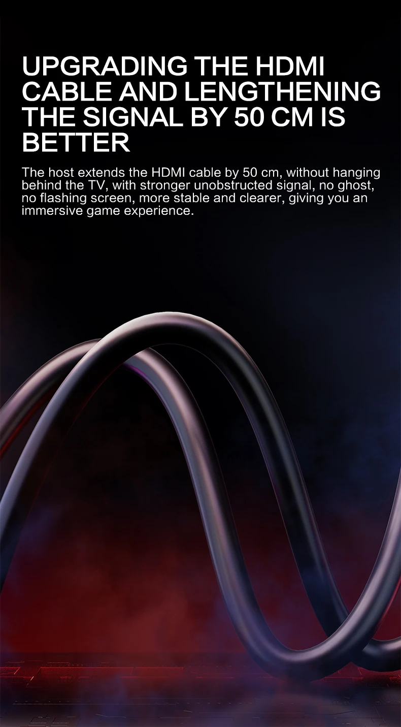 Picture of HDMI Dual Wireless Gamepad Support K9 game stick 4K Games Classic for PS1 games