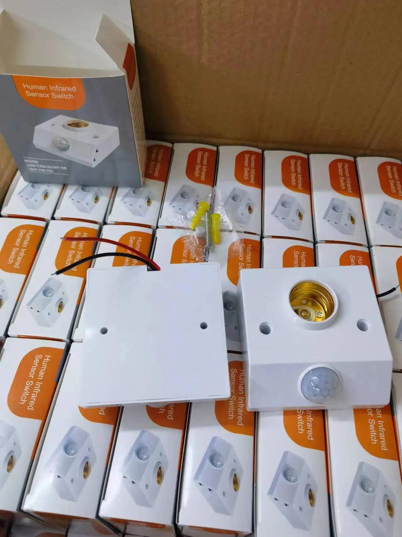 Picture of Adjustable Lamp Holder With PIR Motion Sensor