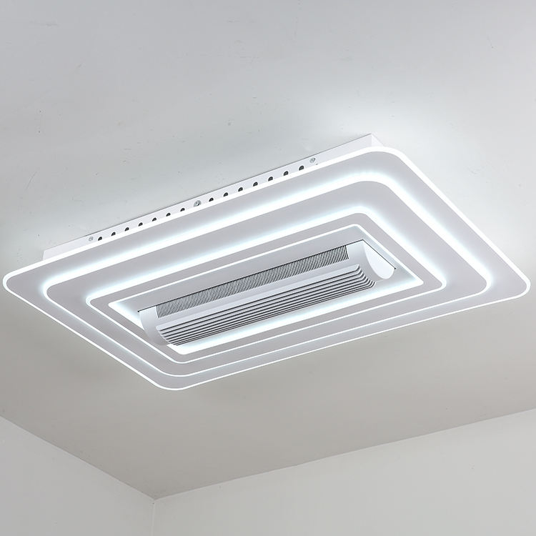 Picture of Remote Control Bladeless Ceiling Fan with Dimmable LED Light