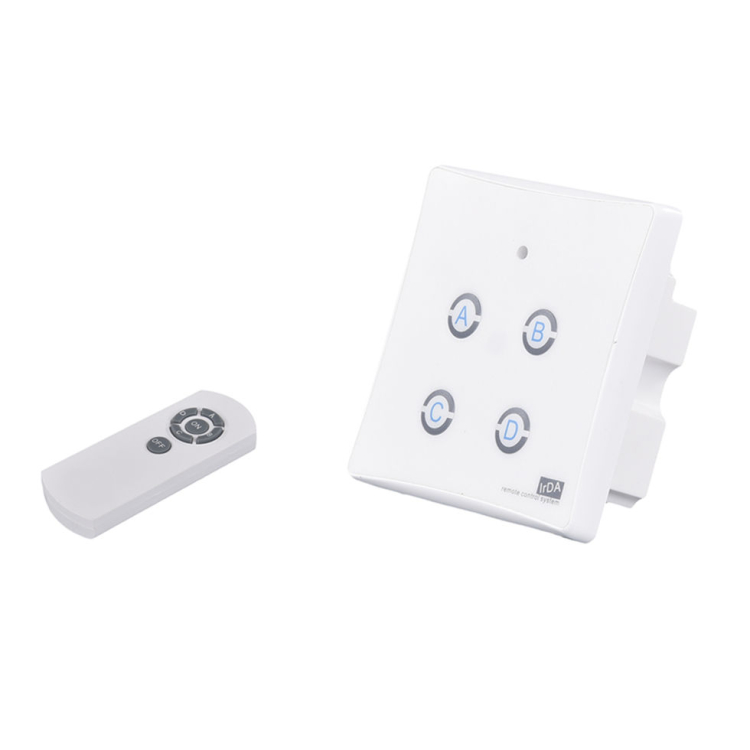 Picture of Fan+2 Light control Switch  with IR Remote