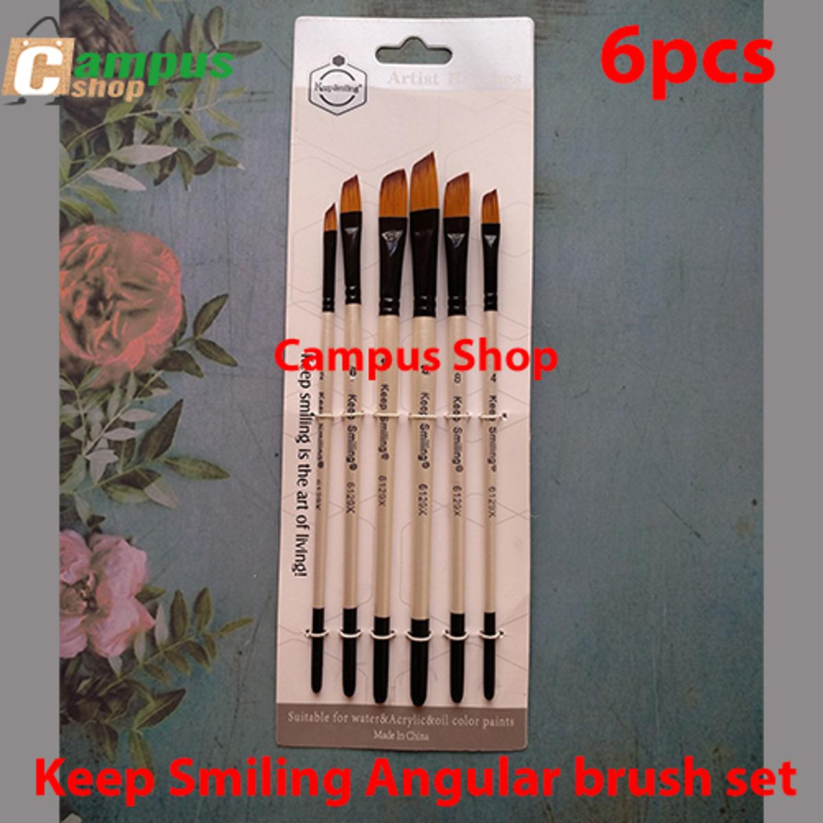 Picture of Keep Smiling Angular brush set -6 pcs