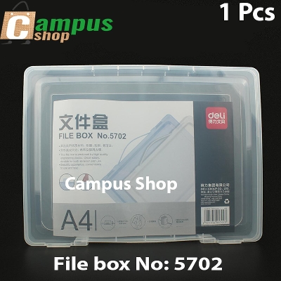 Picture of Deli 5702 File Organizer A4 File Box or File Case