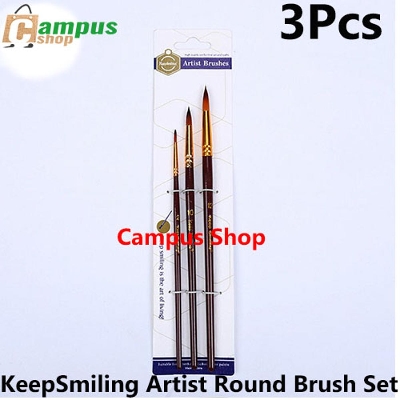 Picture of KeepSmiling Artist Round Brush Set 3 Pcs