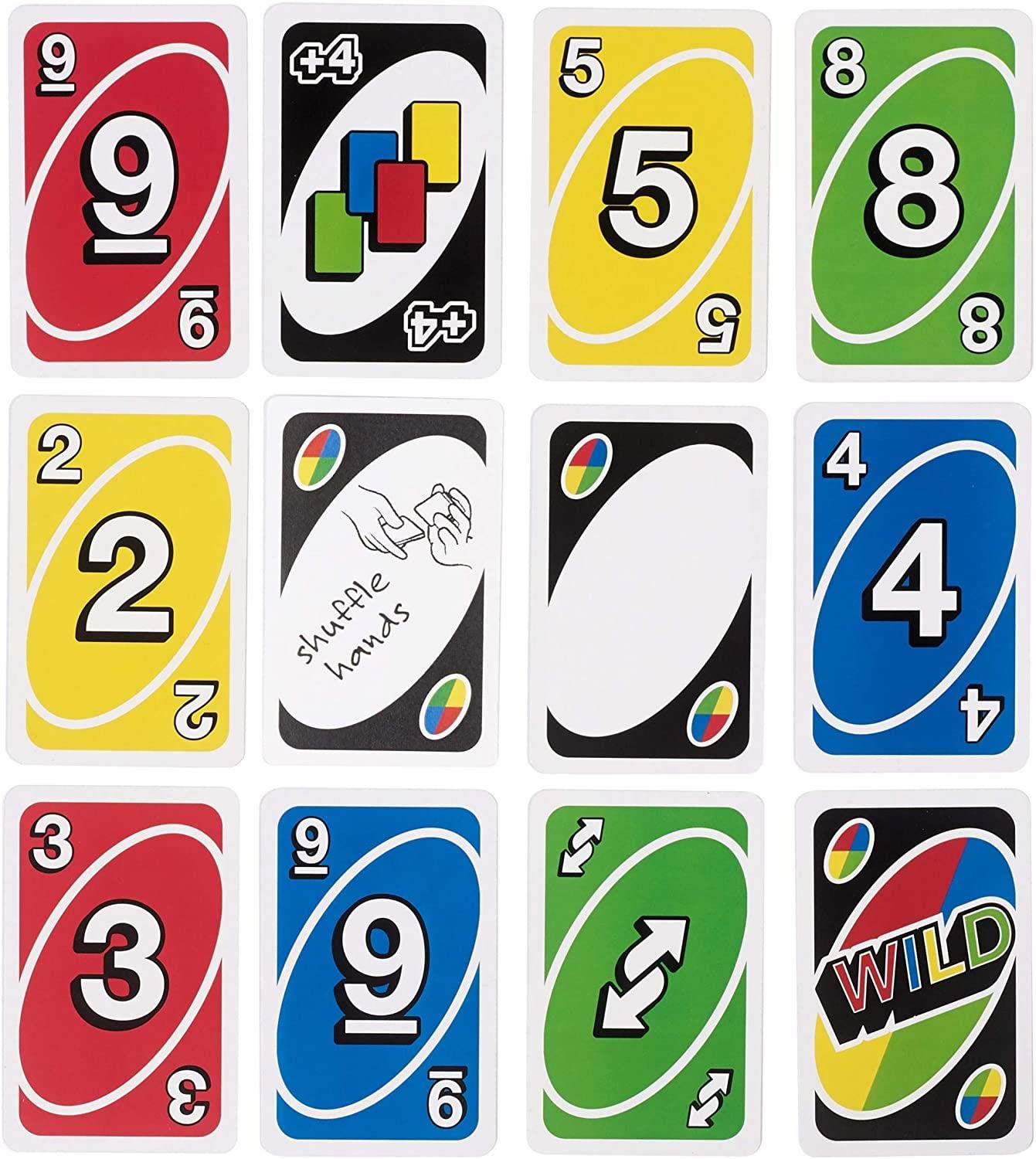 Picture of Uno Number 1 for Family Fun! Card Game/UNO H20 Card Game Waterproof Cards