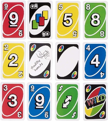 Picture of Uno Number 1 for Family Fun! Card Game/UNO H20 Card Game Waterproof Cards