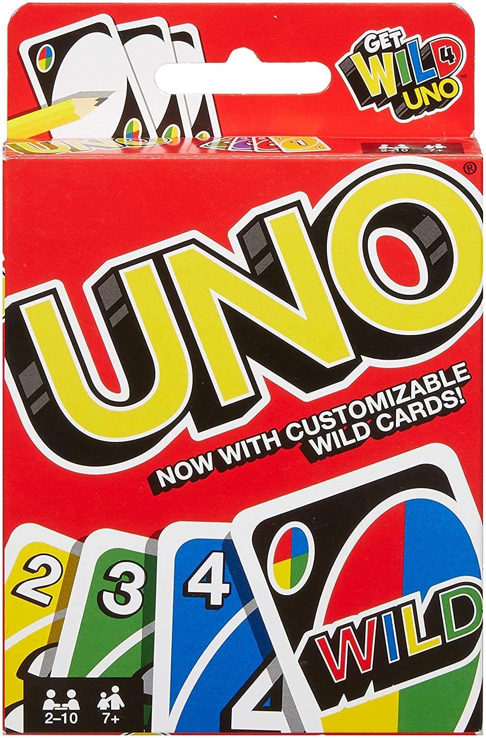 Picture of Uno Number 1 for Family Fun! Card Game/UNO H20 Card Game Waterproof Cards